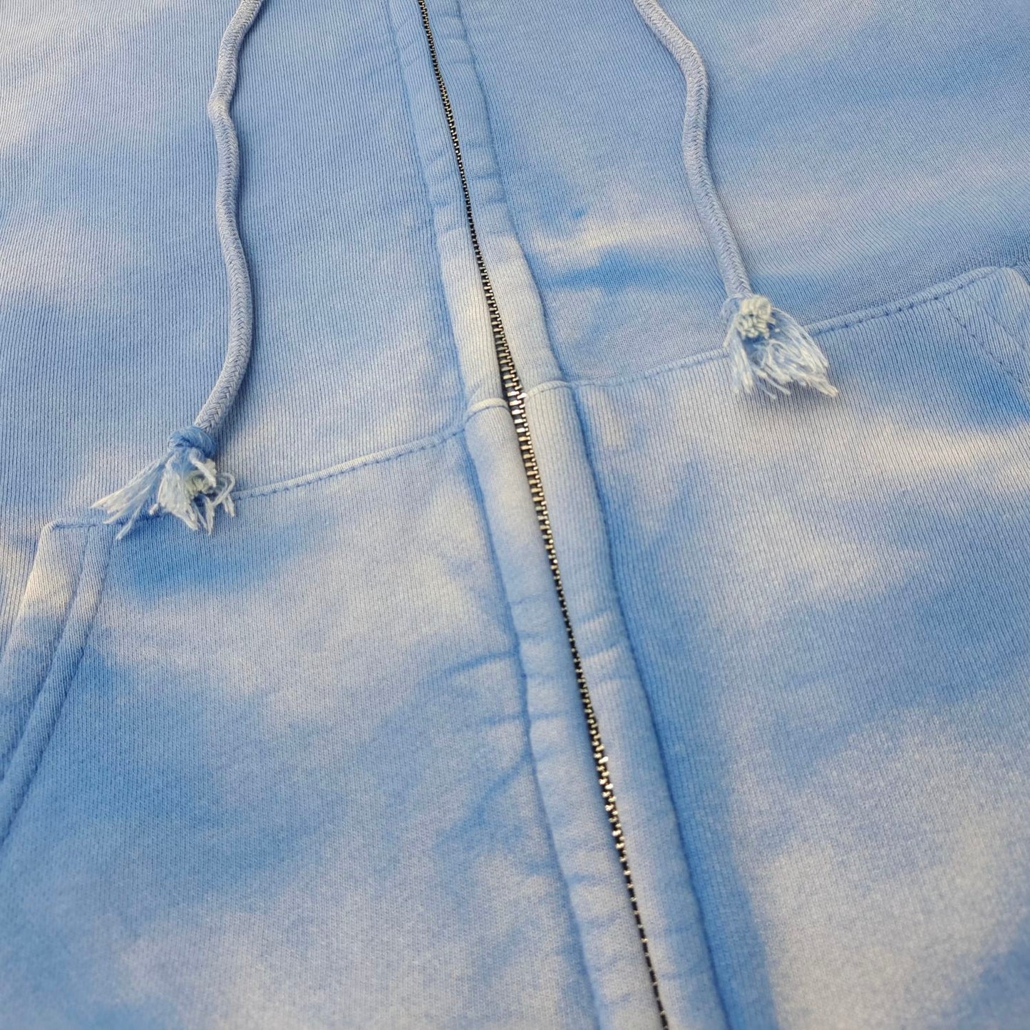 Gallery Dept Waterwave Faded Zipper Hoodie