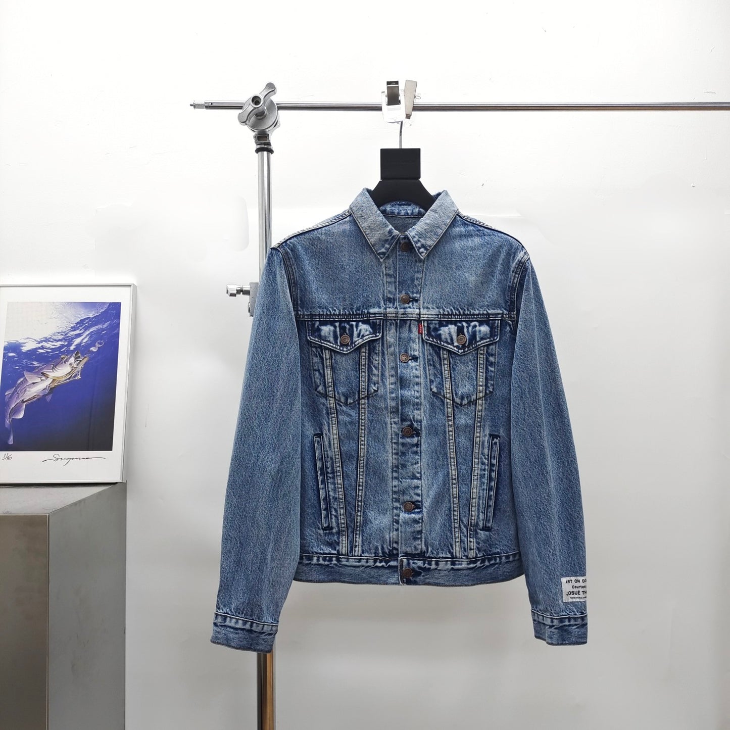 Gallery Dept Printed Denim Jacket