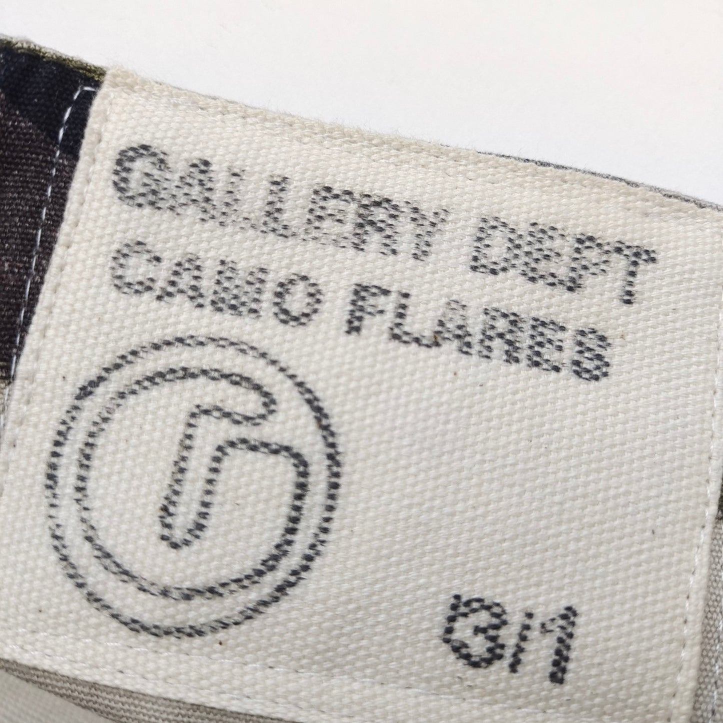 Gallery Dept Camouflage Cargo Flared Pants