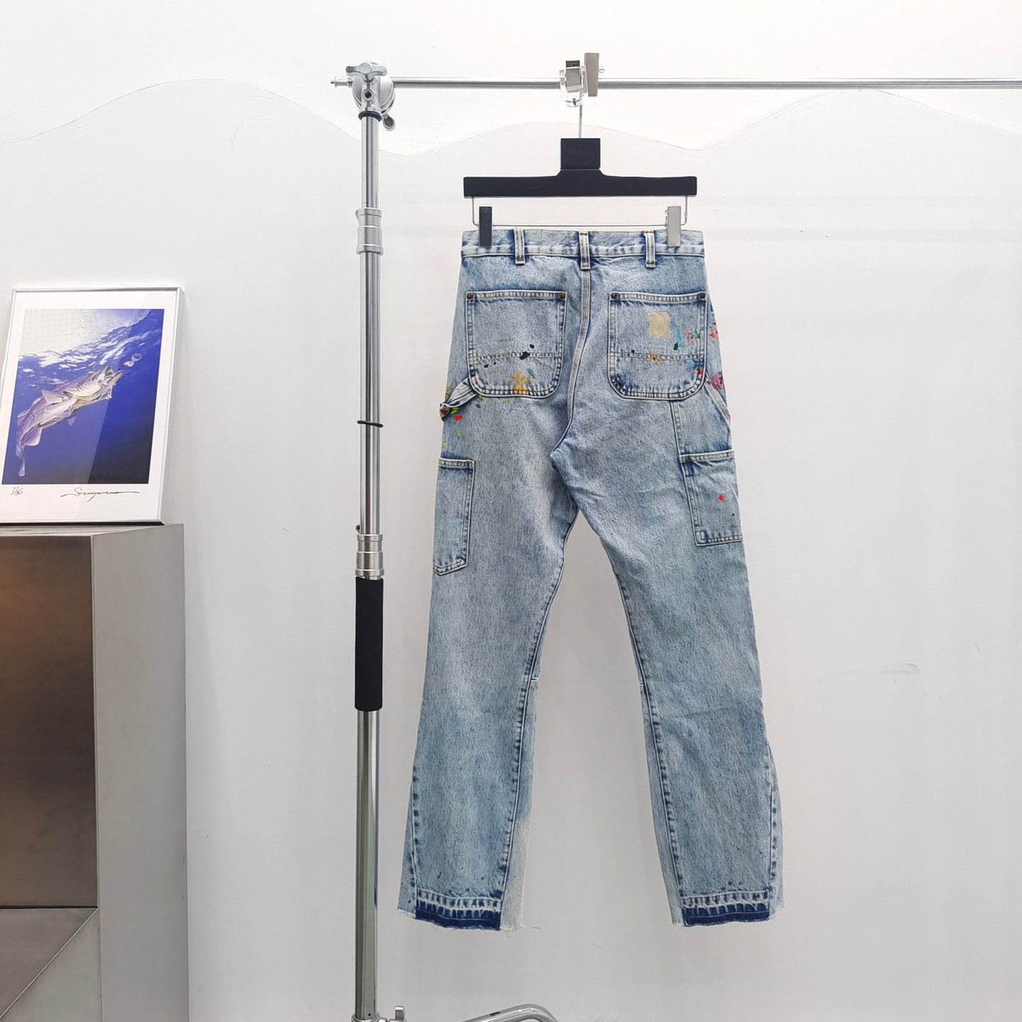 Gallery Dept Painted Cargo Jeans