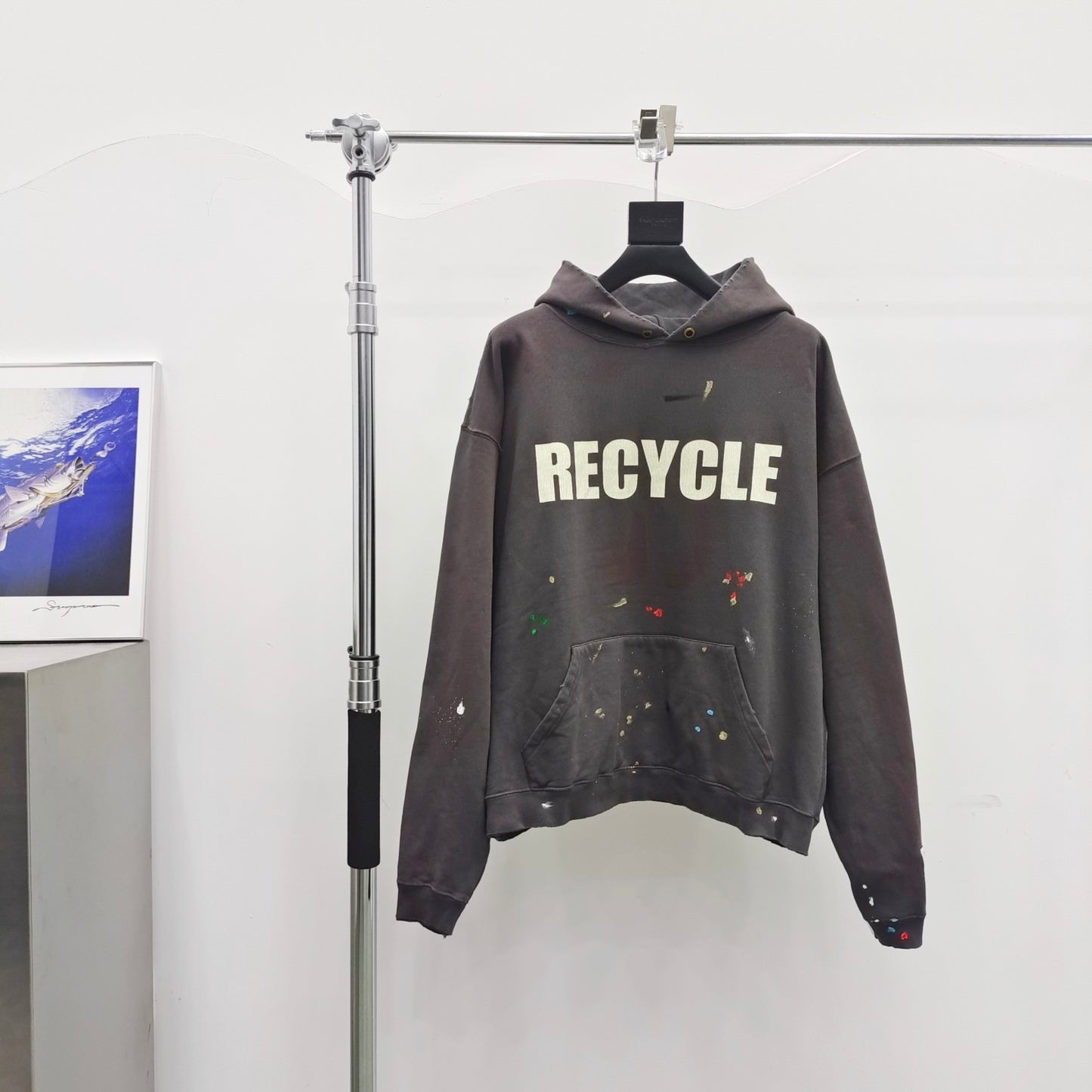 Gallery Dept Recycle Printed Hoodie