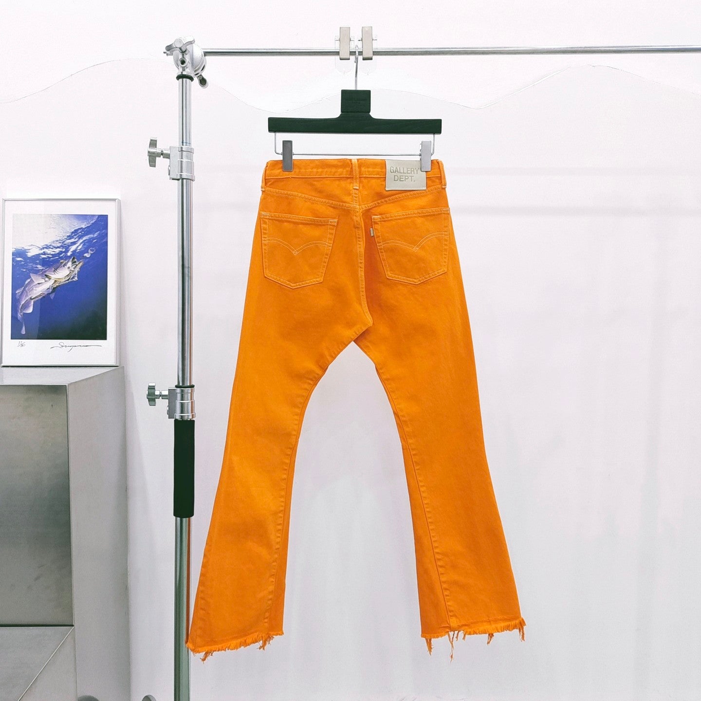 Gallery Dept Orange Flared Jeans