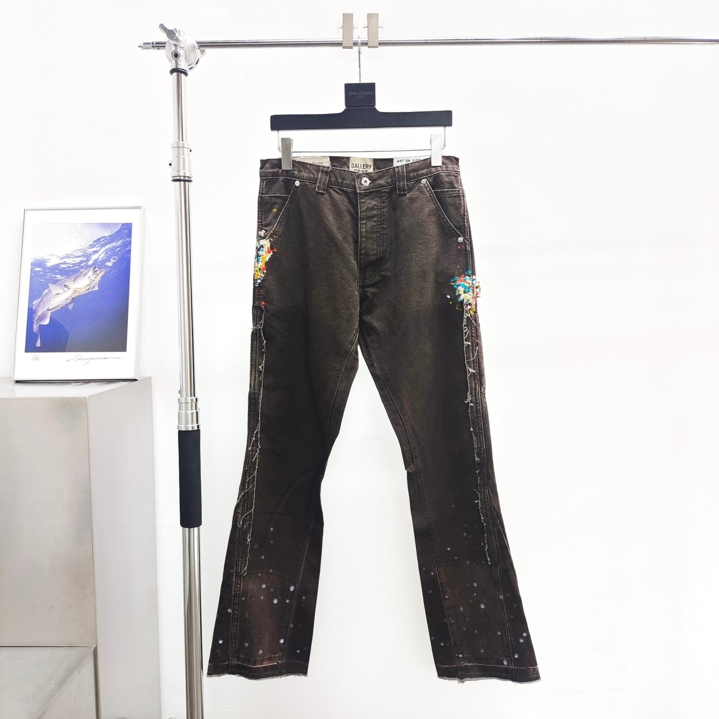 Gallery Dept Paint Speckled Cargo Pants