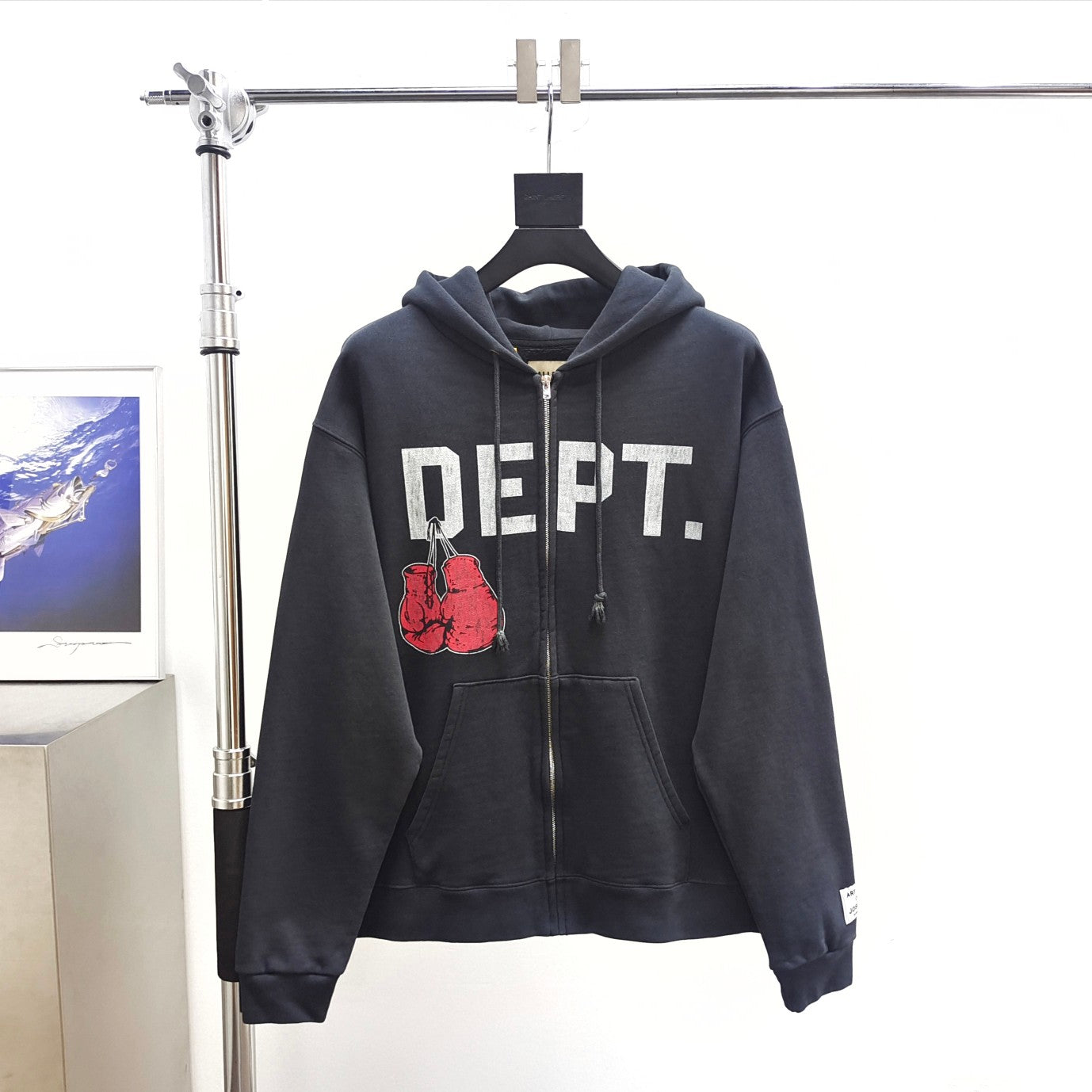 Gallery Dept Boxing Zipper Hoodie