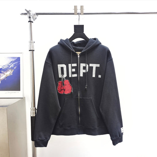 Gallery Dept Boxing Zipper Hoodie