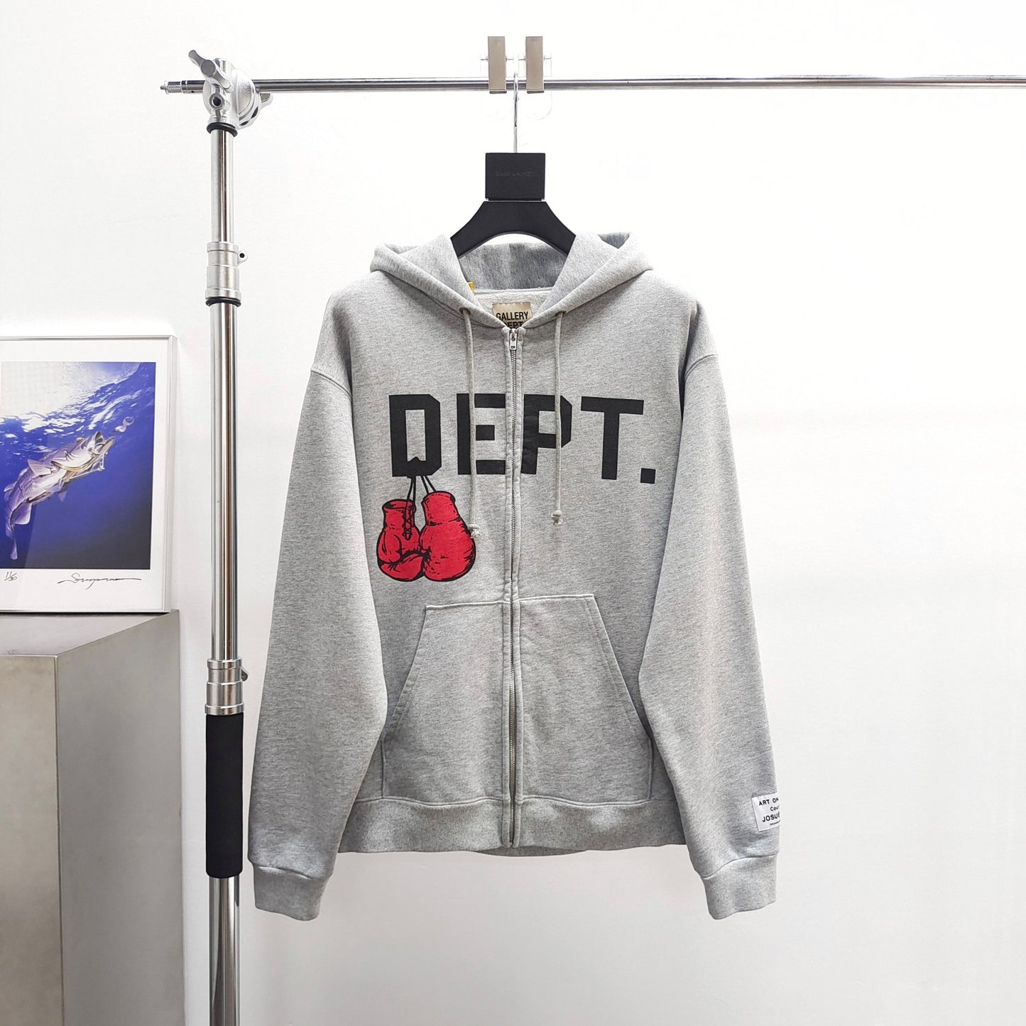 Gallery Dept Boxing Zipper Hoodie