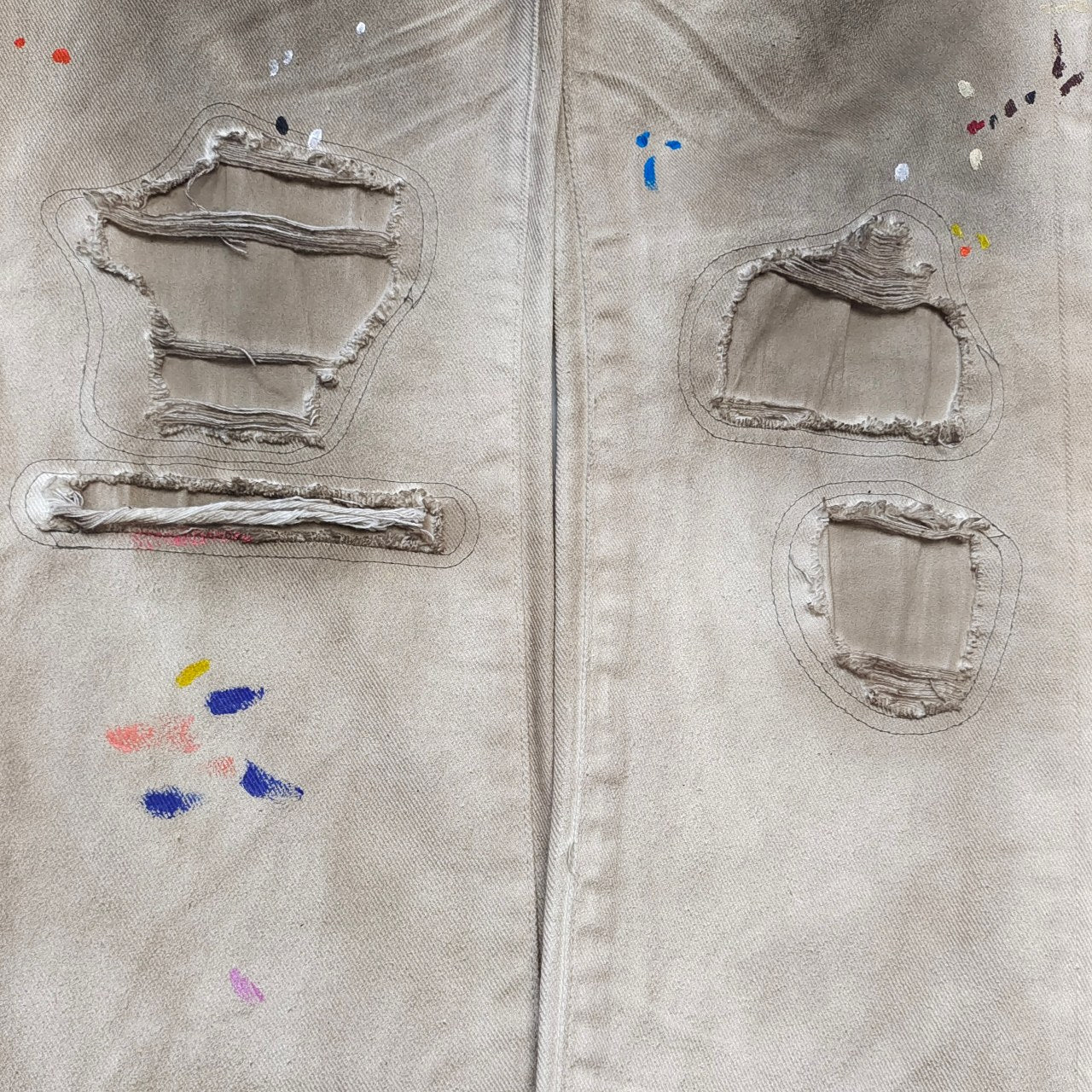 Gallery Dept Hand Painted Jeans