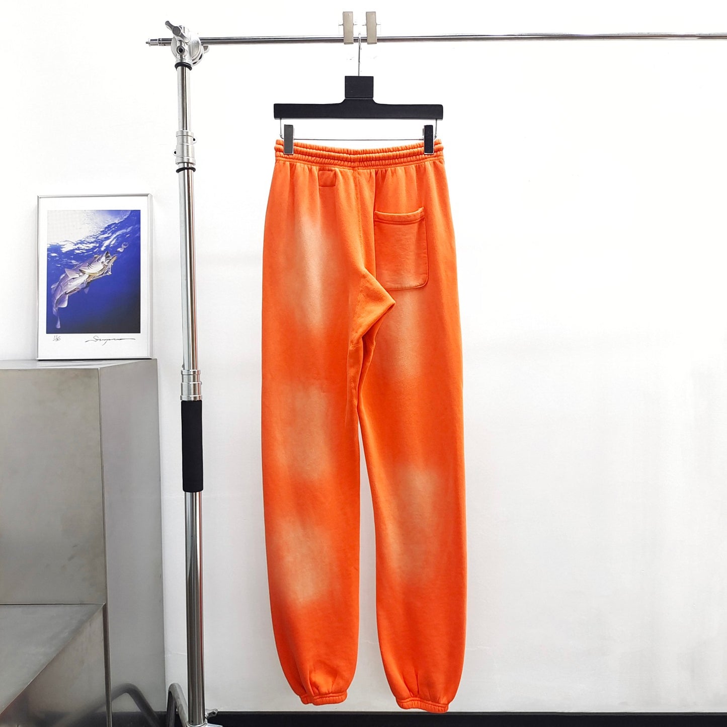 Hellstar Orange Faded Sweatpants