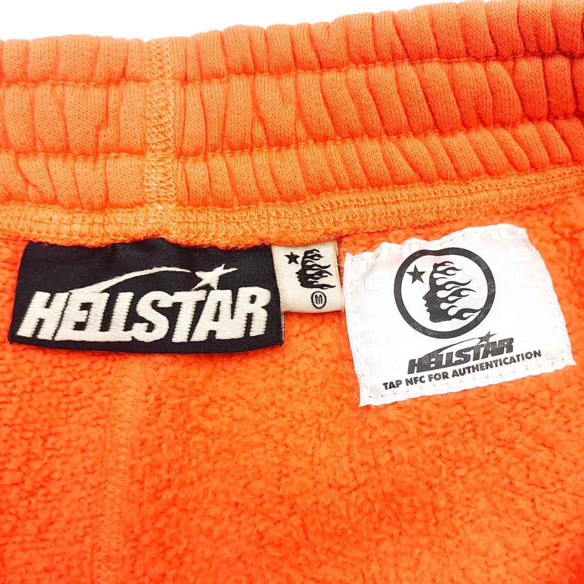 Hellstar Orange Faded Sweatpants