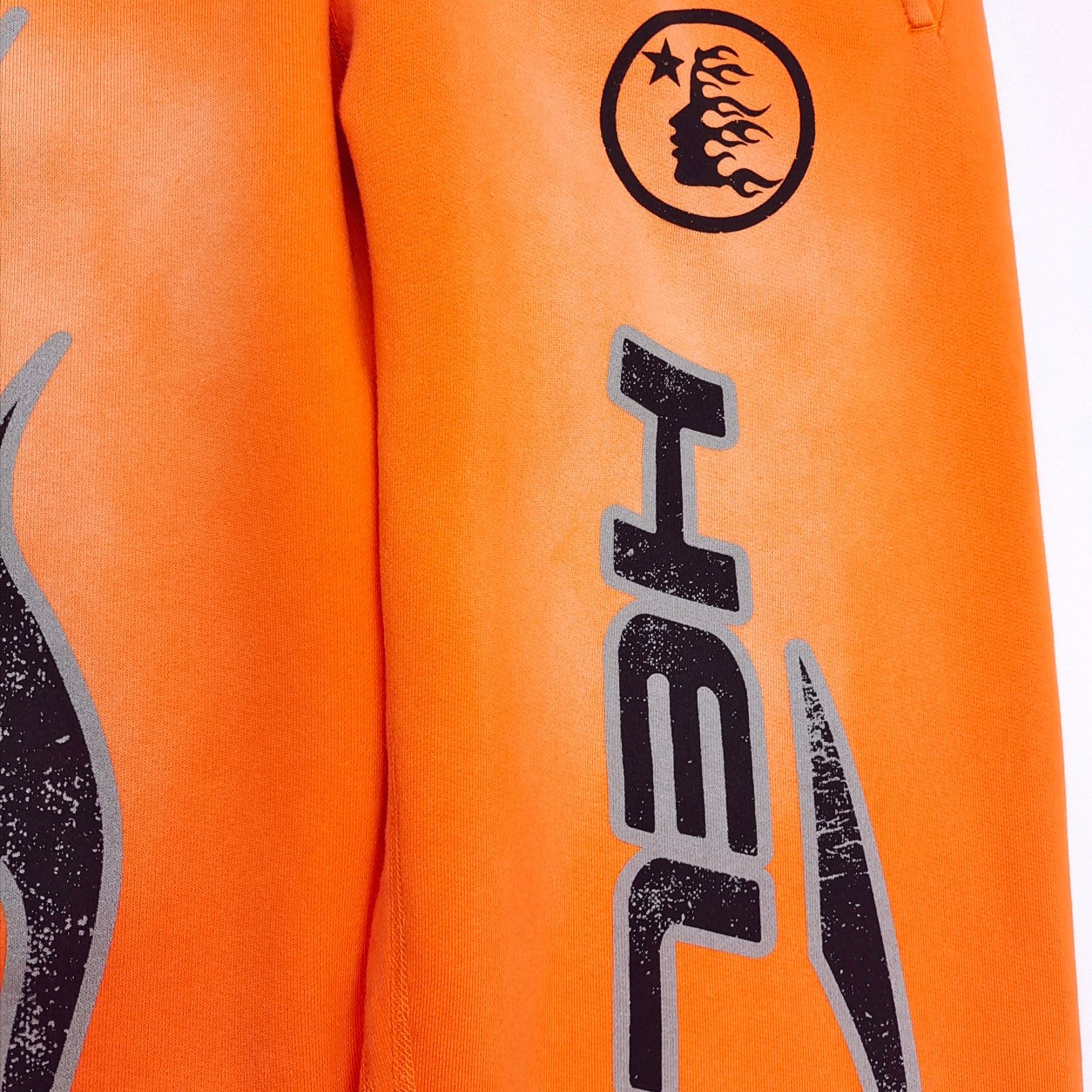 Hellstar Orange Faded Sweatpants