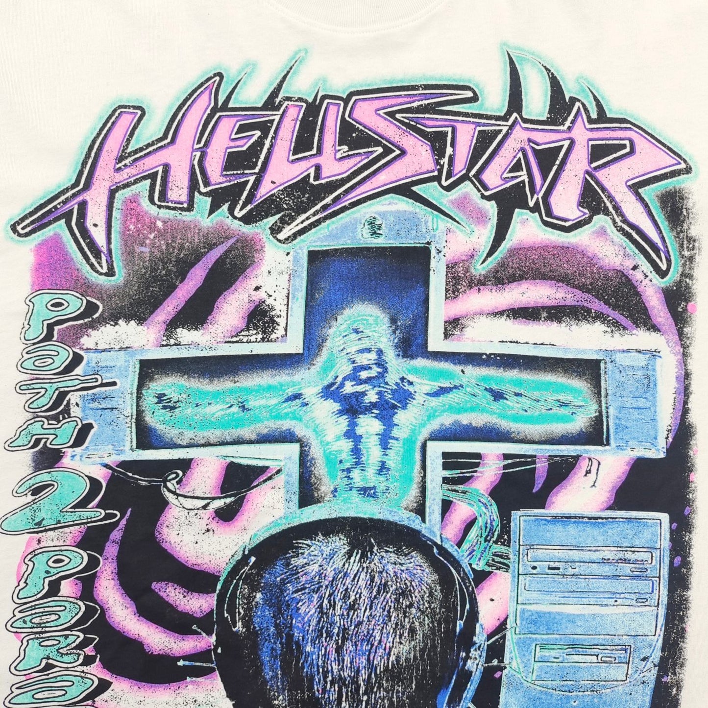 Hellstar Cross Print Tee