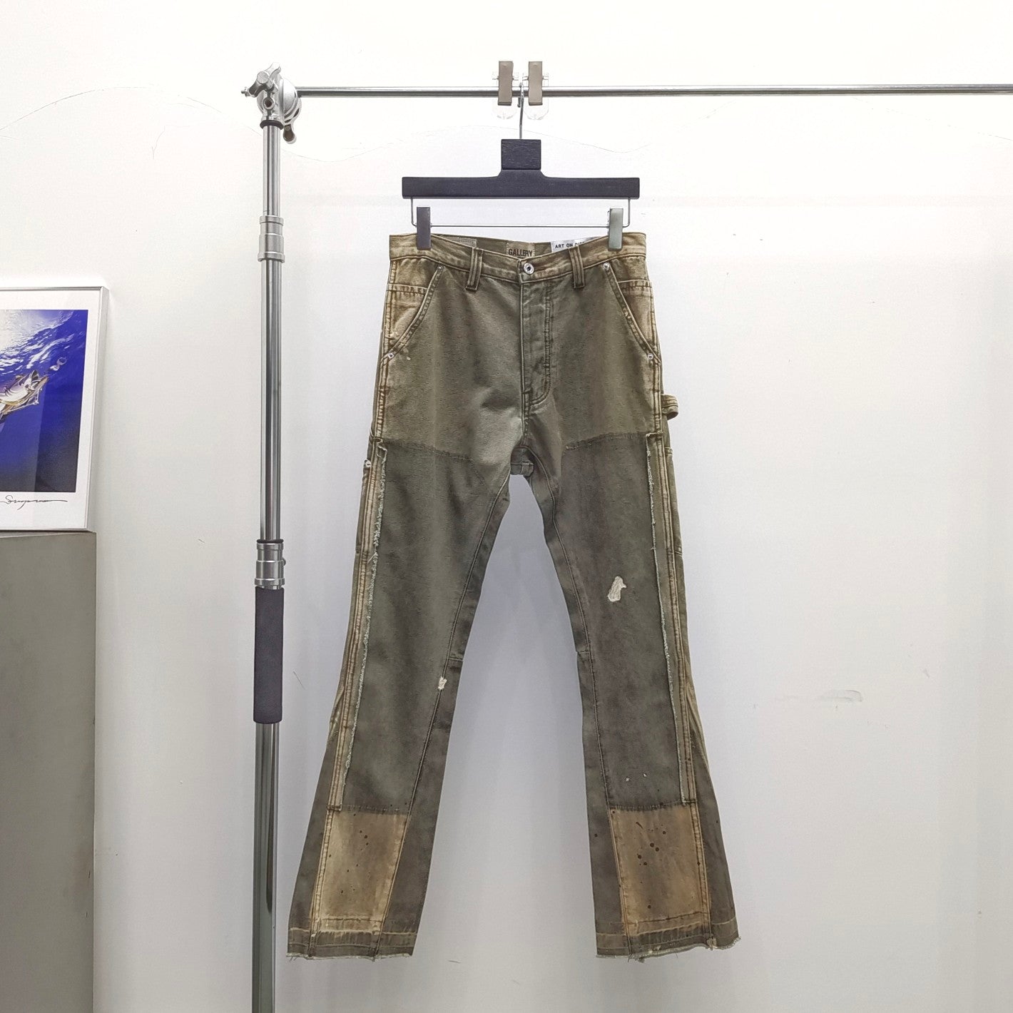 Gallery Dept Paint Speckled Cargo Pants