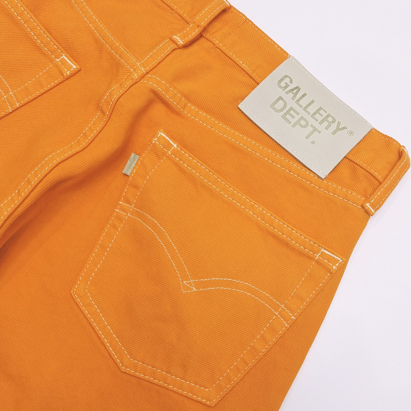 Gallery Dept Orange Flared Jeans