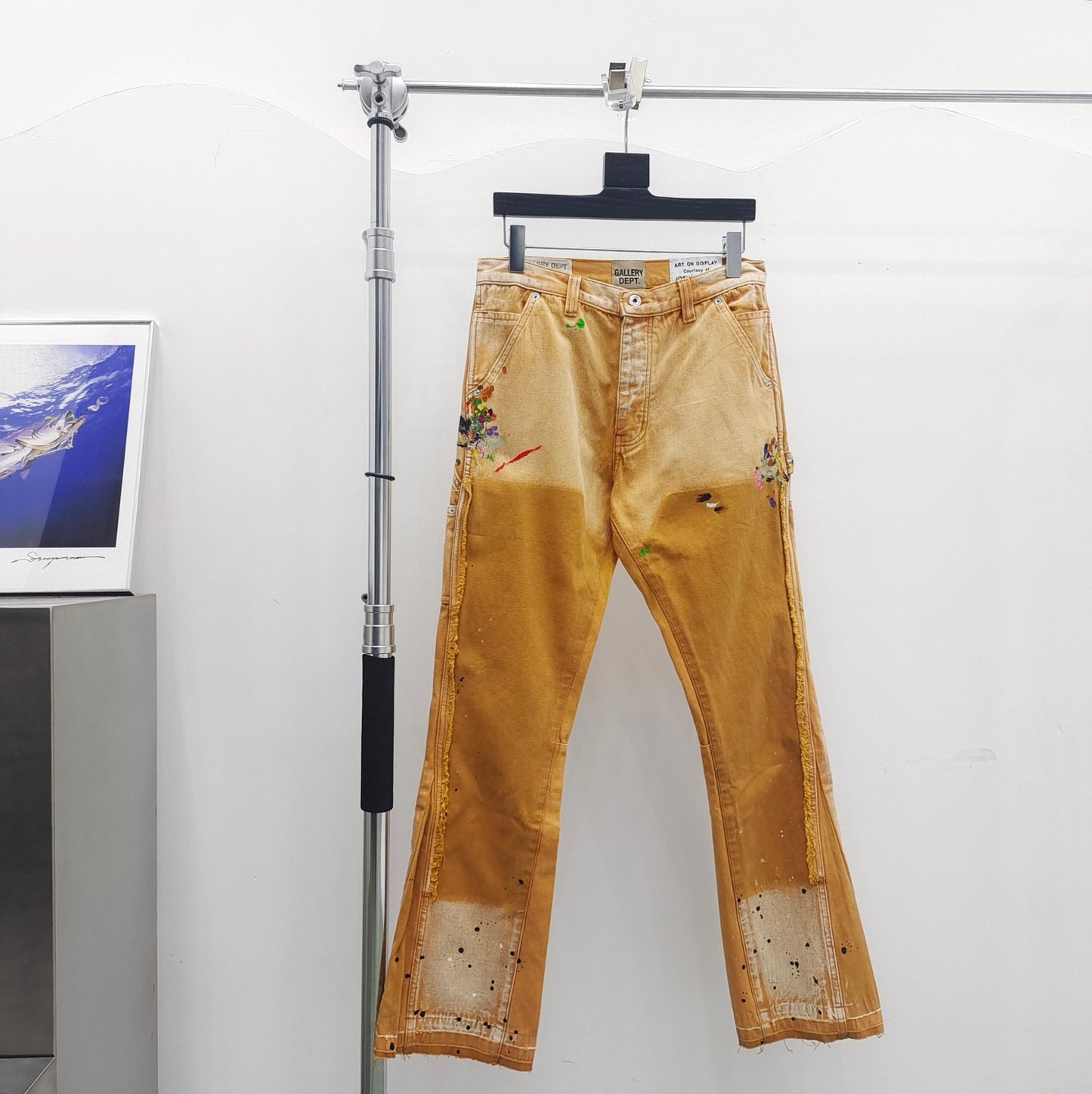 Gallery Dept Paint Speckled Cargo Pants