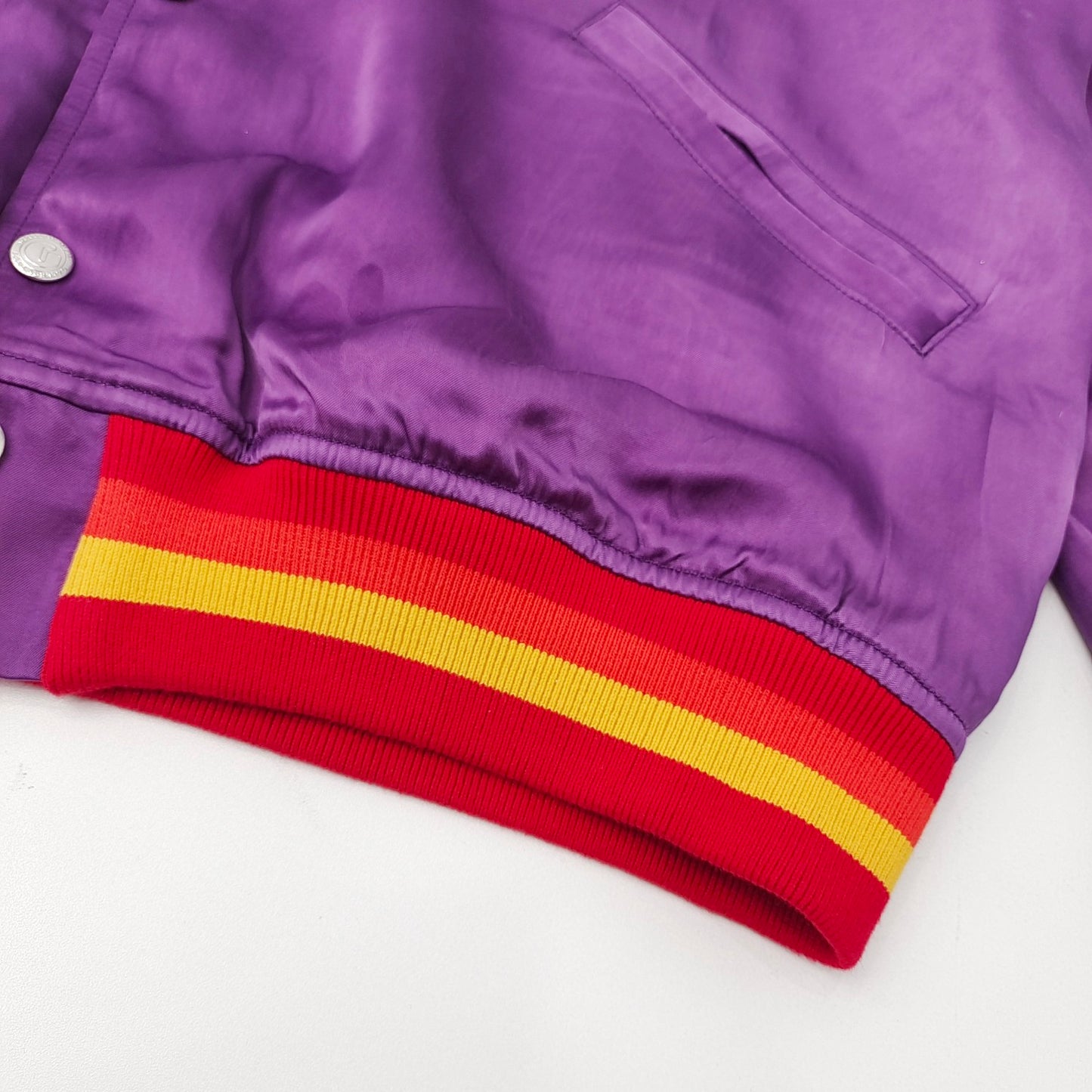 Gallery Dept Patch Purple Baseball Jacket