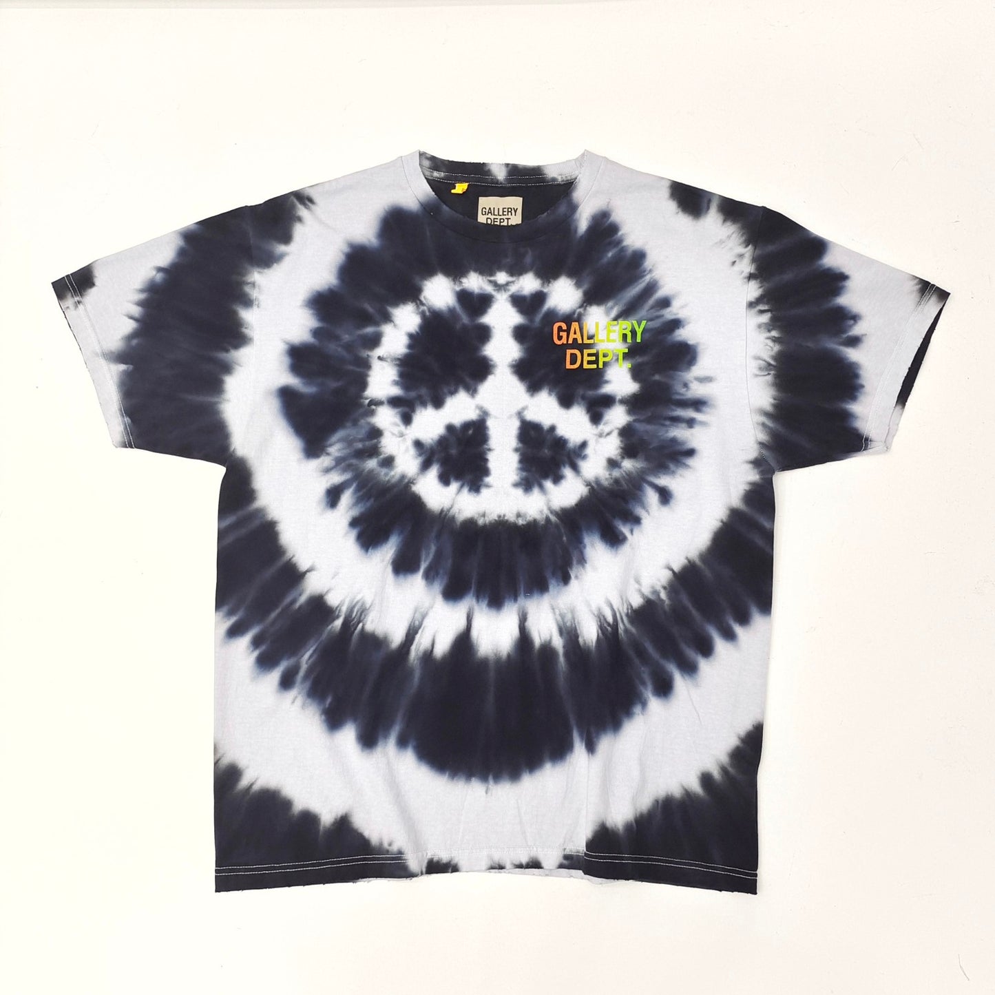 Gallery Dept Black White Tie Dye Tee