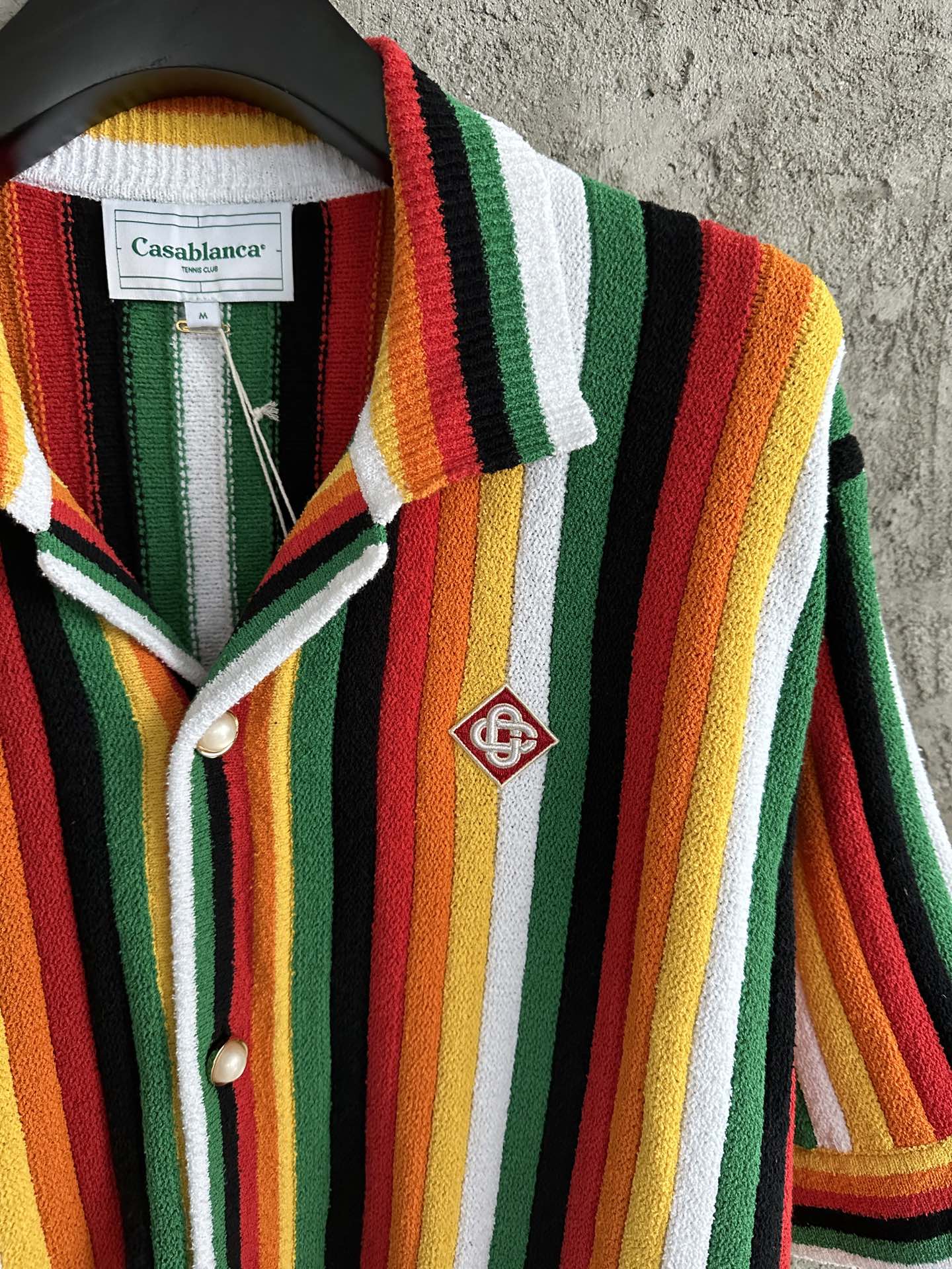 CASABLANCA Colorful Striped Shirt