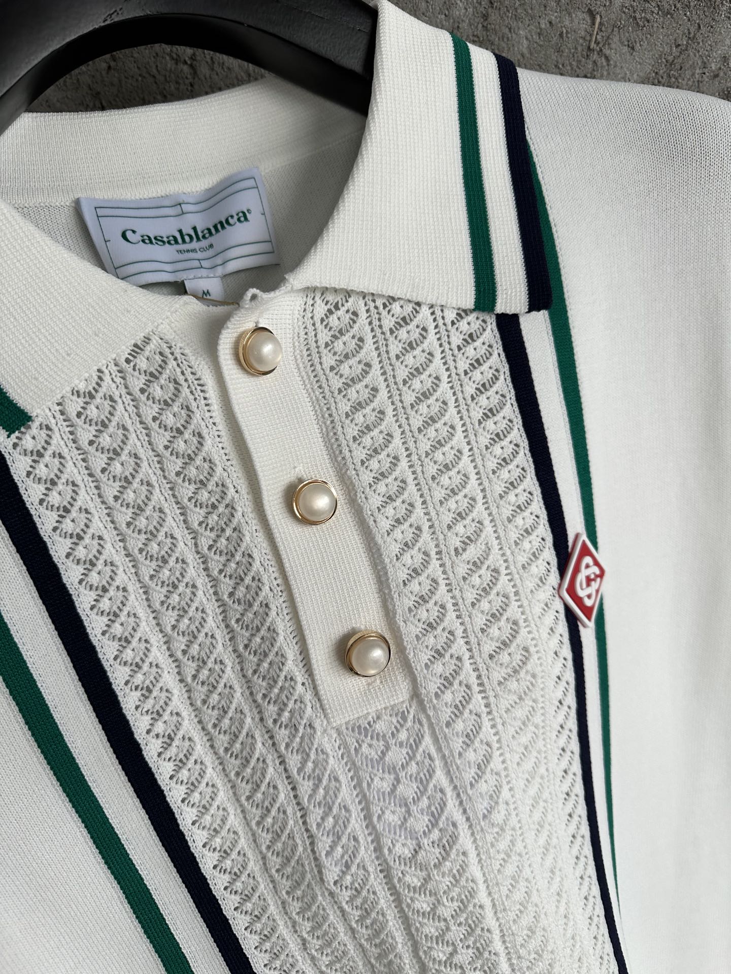 CASABLANCA Knitted Polo