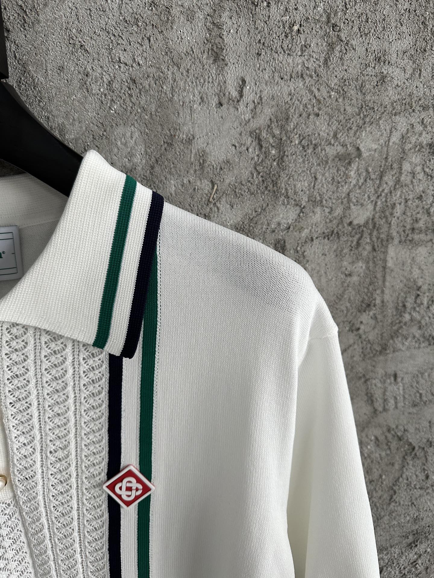 CASABLANCA Knitted Polo