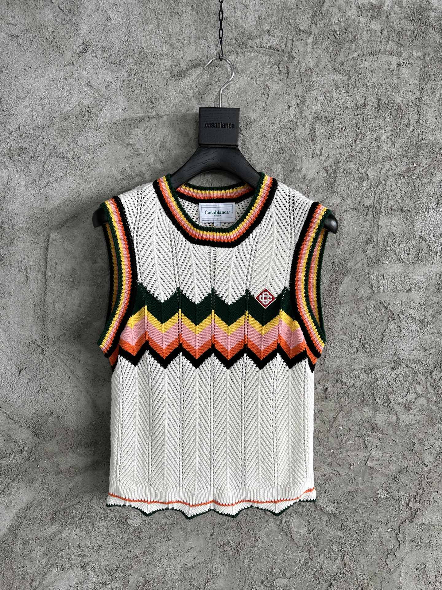 CASABLANCA Knitted Tank Top