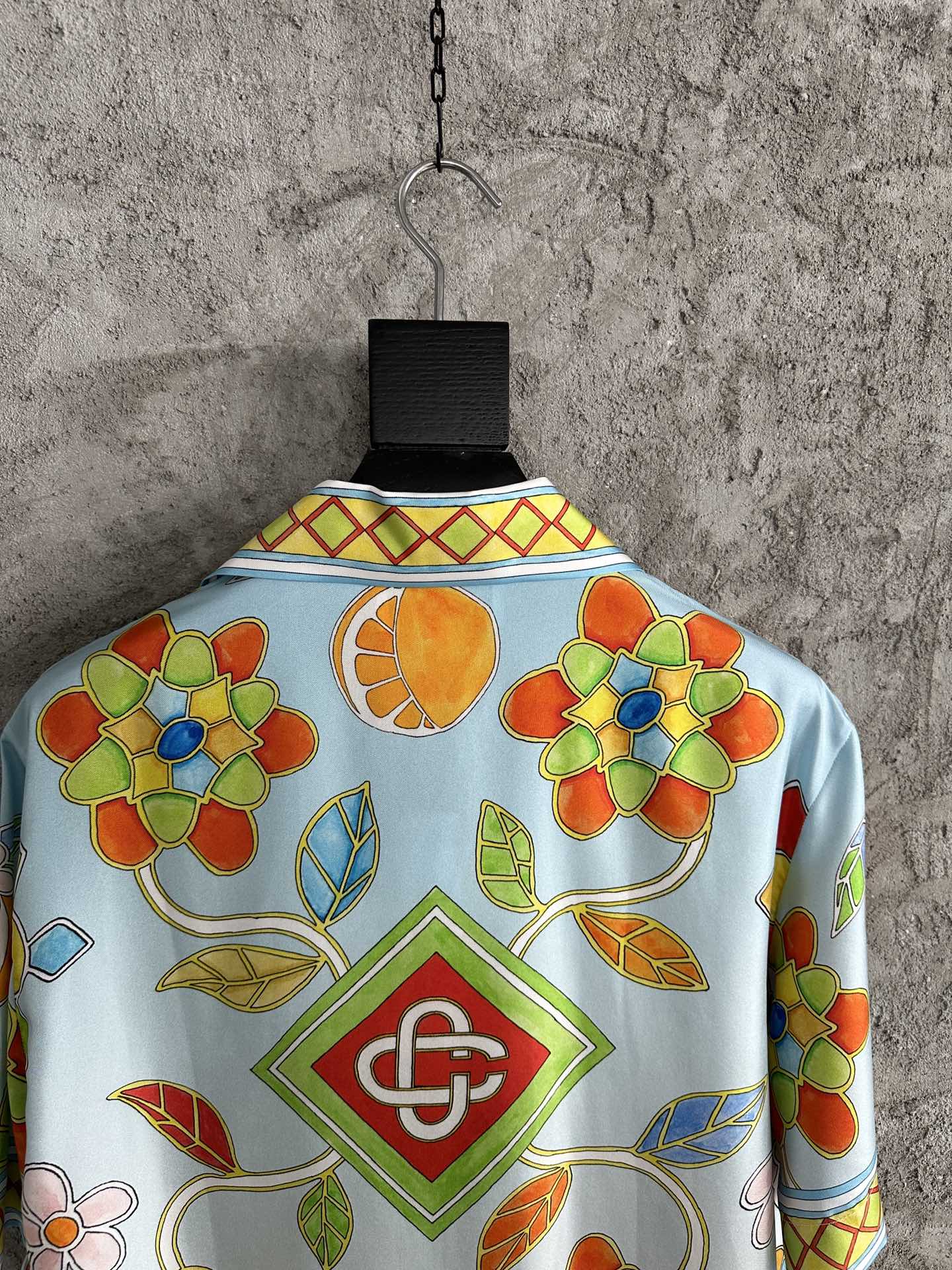 CASABLANCA  Flower Silk Shirt