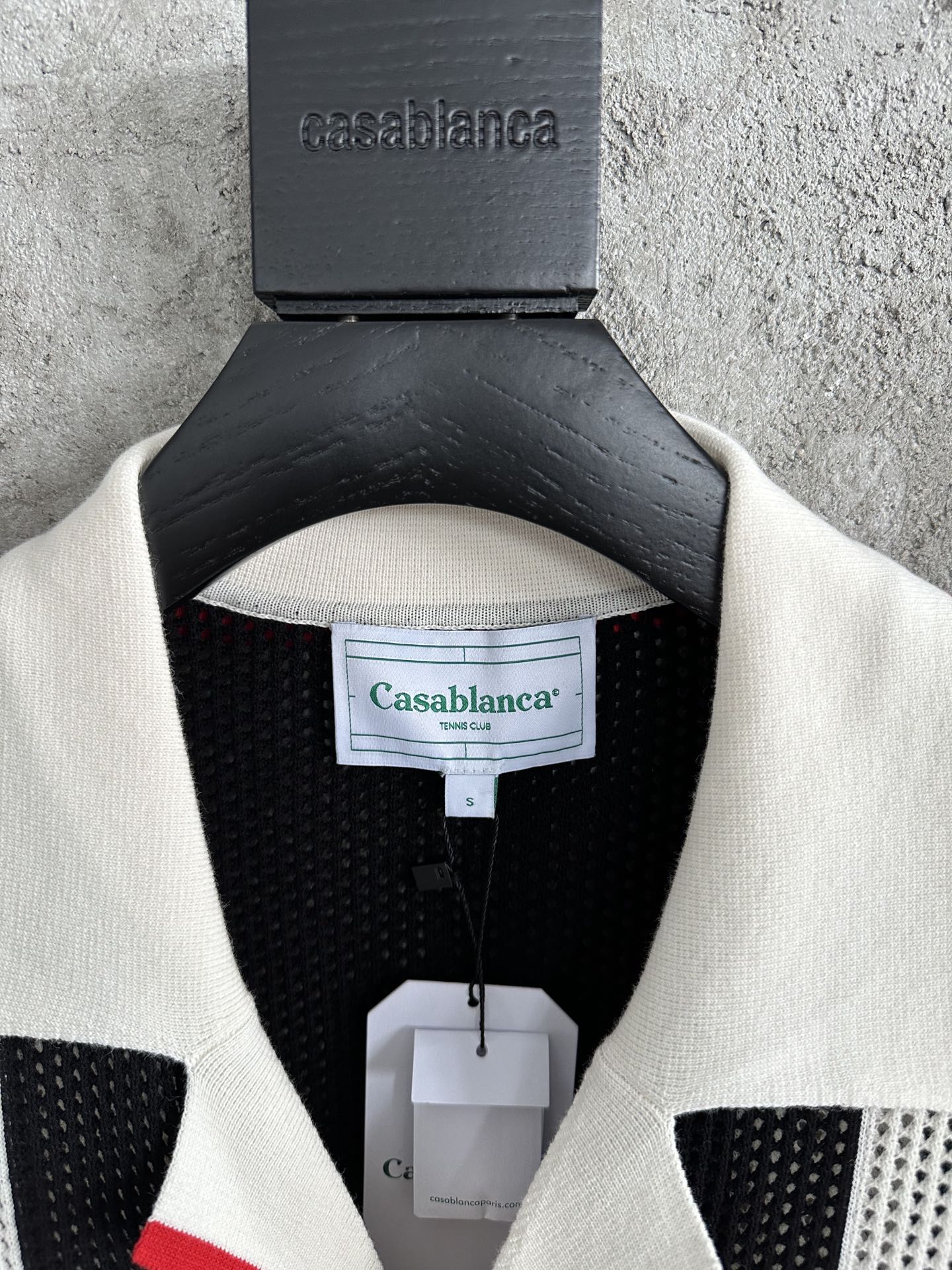 CASABLANCA Double Layered Knitted Shirt