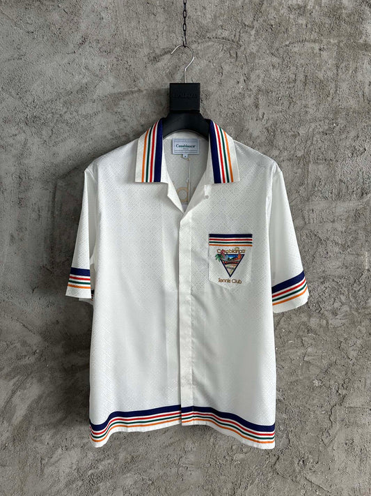 CASABLANCA Tennis Jacquard Shirt