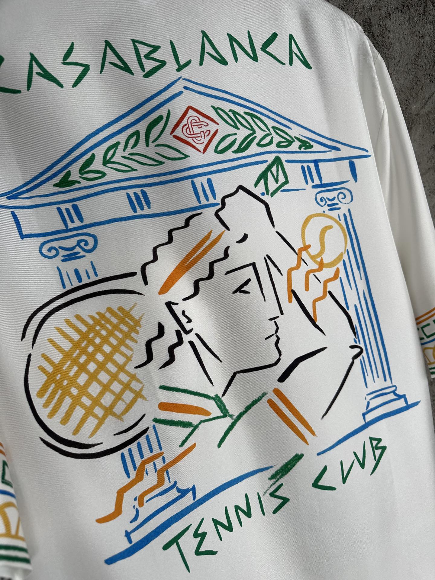 CASABLANCA Tennis Shirt